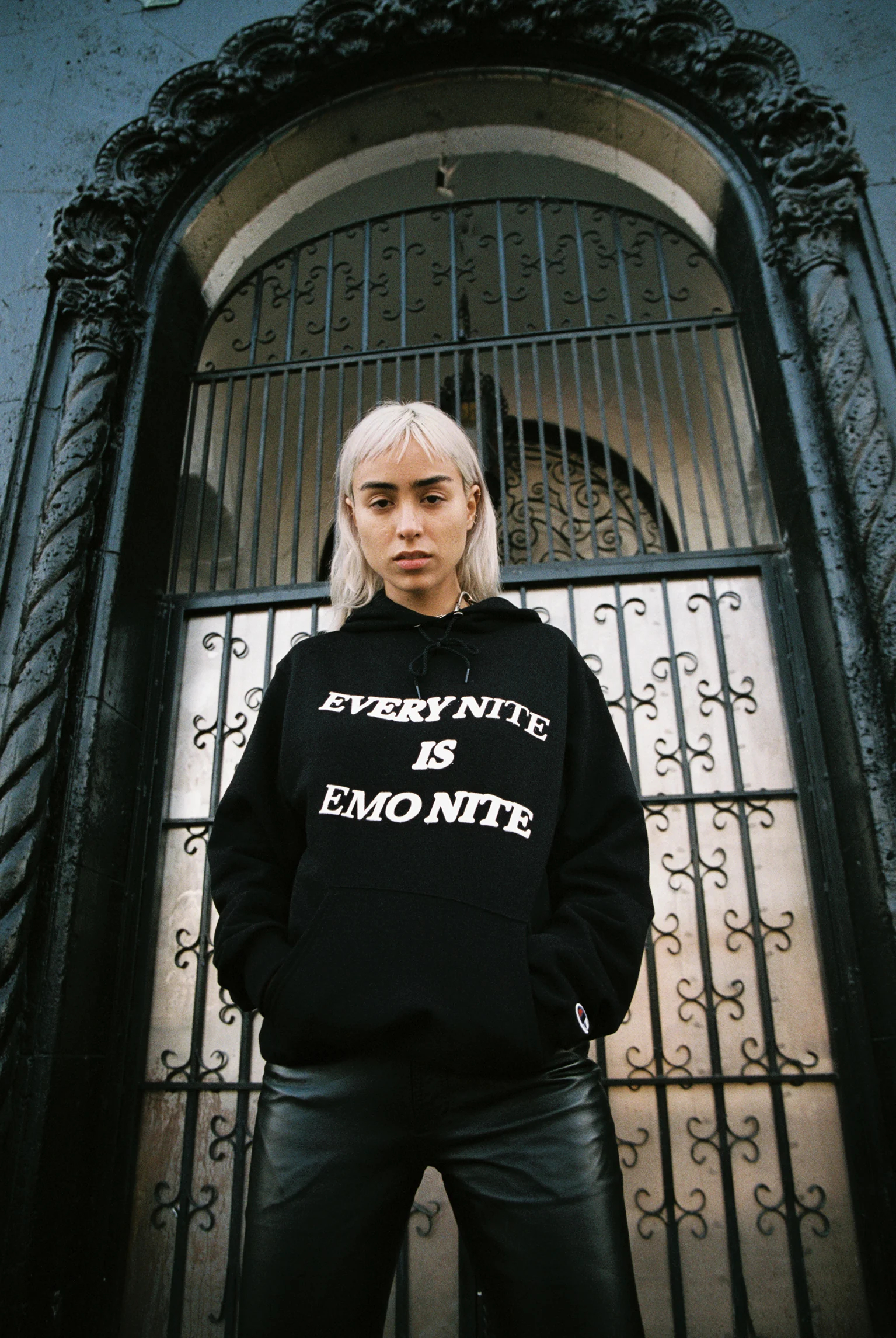 ENIEN Hoodie - Black - Image 4