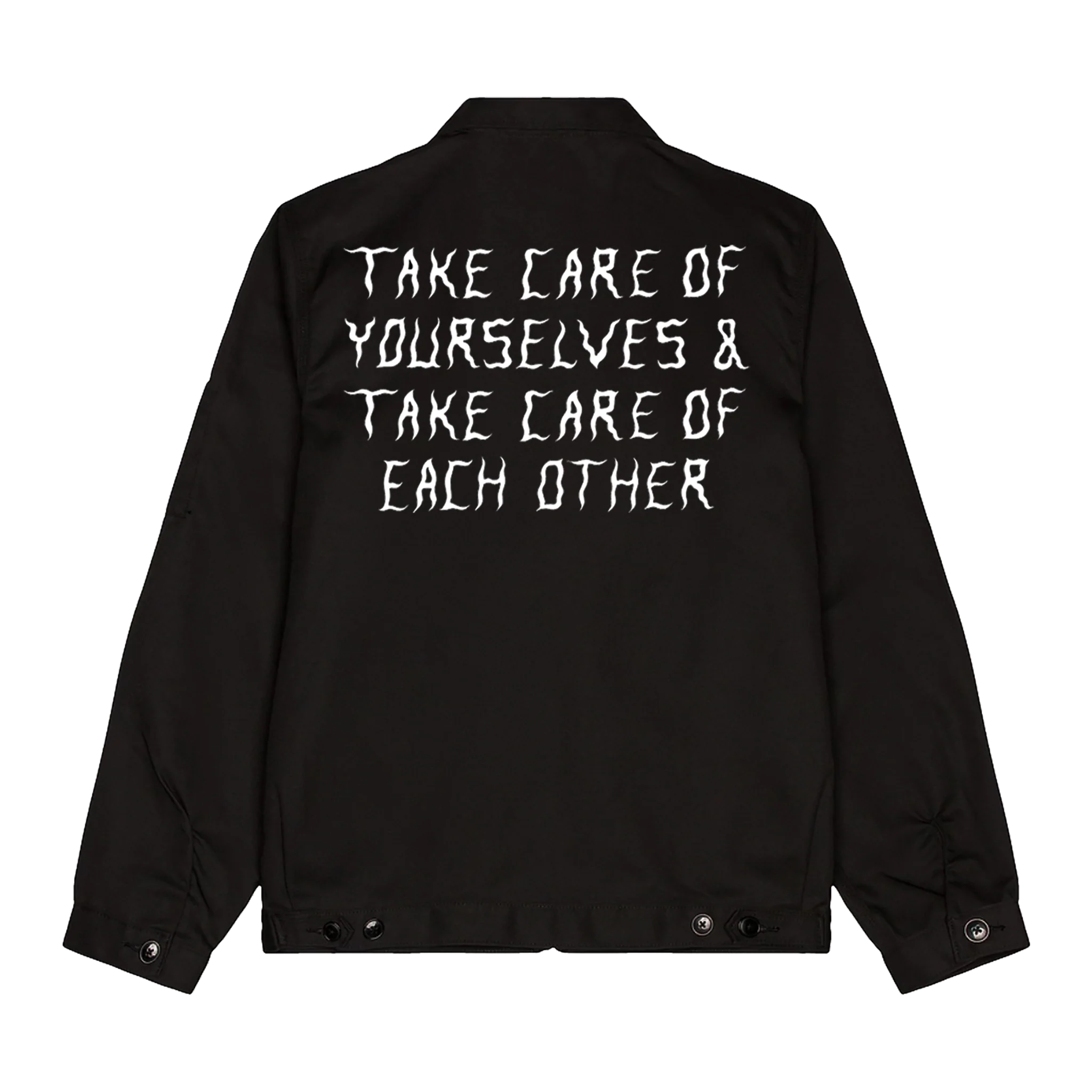 Take Care Jacket - Black - Image 3